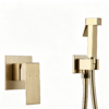 5.1 Concealed Thermostatic Shower System, Wall‑embedded Shower Set, Rain Head & Handheld For Villa & Hotel Project