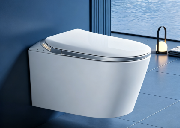 7.1 Wall‑Hung Smart Toilet, Instant Heating, Wall Outlet, No Water Pressure Limit for Home & Hotel Project