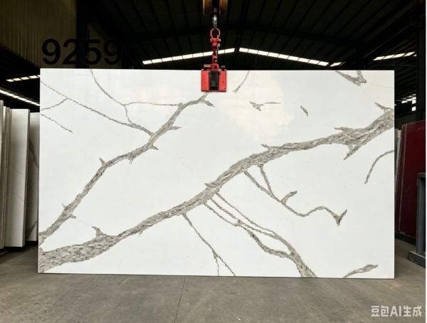 Quartz Stone Slab 3200×1600mm, Artificial Quartz, Custom Small‑size & Small‑batch Orders for Countertop, Wall & Hotel Project