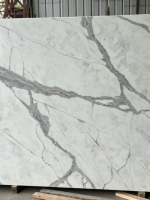 Quartz Stone Slab 3200×1600mm, Artificial Quartz, Custom Small‑size & Small‑batch Orders for Countertop, Wall & Hotel Project