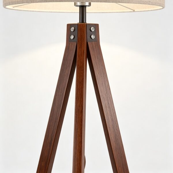 1.3 wooden floor lamp