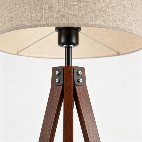 1.4 wooden floor lamp