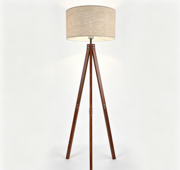 1.6 wooden floor lamp