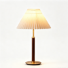 1.6 Wood‑style table & floor lamp