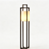 1.8 Wood‑style table & floor lamp