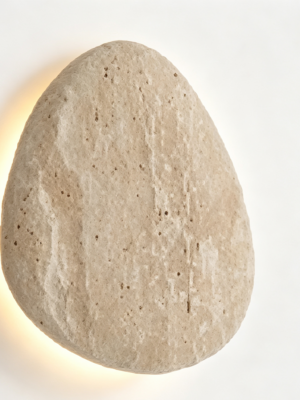 Outdoor Lighting-Stone‑Texture Wall Sconces
